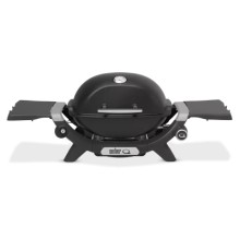 Гриль-барбекю Weber Q1200N з бічними столиками Black (1501070)