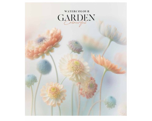 Зошит Школярик Macro garden 96 аркушів лінія (096-3247L)