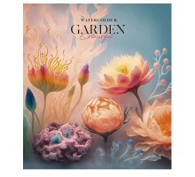 Зошит Школярик Macro garden 96 аркушів лінія (096-3247L)