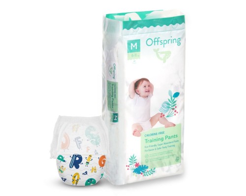 Підгузки Offspring ABC Dance, розмір M, 6-11 кг, 42 шт. (DP-OI-FAP-M42P-ABC)
