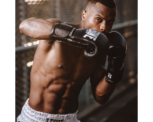 Боксерські рукавички Leone GN111 The Greatest Black 14 унцій (GN111_Black_14oz)