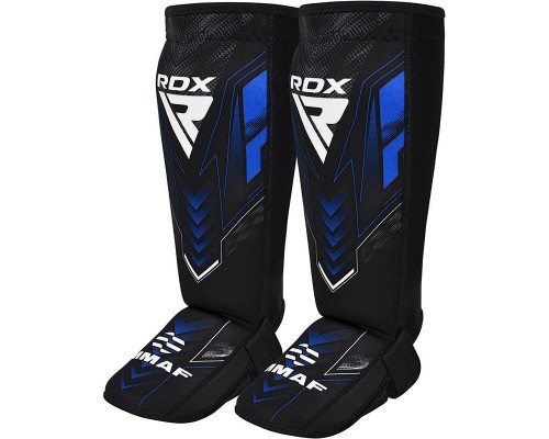Захист гомілки і стопи RDX Neoprene Shin Instep IMMAF-1 Blue M (SGN-IMF-1U-M)