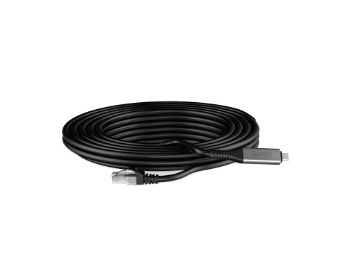Дата кабель USB-C to RJ45 Ethernet 2.0m CAT6A S/FTP 1Gbps LSZH Digitus (AK-300601-020-S)
