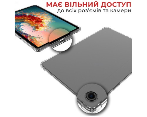 Чохол до планшета AirOn Premium Samsung Galaxy Tab A11 Plus 11'' 2025 Transparent (4822352781150)
