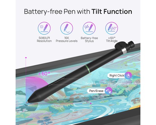 Графічний планшет Parblo Coast 12 Pro Gen2 (COAST12PROG2)