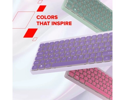 Клавіатура Canyon OnType 10 TKL Mechanical Silent Low-profile USB UA Green (CNS-HKB10GR)
