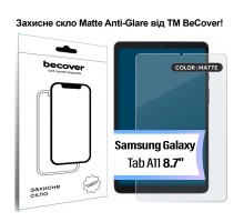 Скло захисне BeCover Matte Anti-Glare Samsung Galaxy Tab A11 SM-X133/X135 8.7