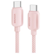 Дата кабель USB-C to USB-C 1.0m 100W pink Essager (EXCTT1-WL04-P)