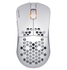 Мишка Hator Stellar Wireless/Bluetooth/USB White (HTM651)