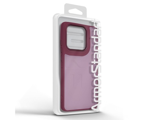 Чохол до мобільного телефона Armorstandart Frame Motorola G86 5G Wine Red (ARM87564)