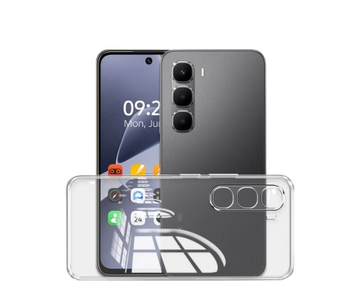 Чохол до мобільного телефона BeCover Silicone Infinix Hot 60 Pro Plus (X6886) Transparent (714672)