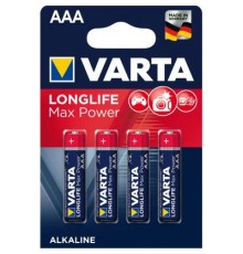 Батарейка Varta AAA LONGLIFE Max Power LR06 * 4 (04703101404)