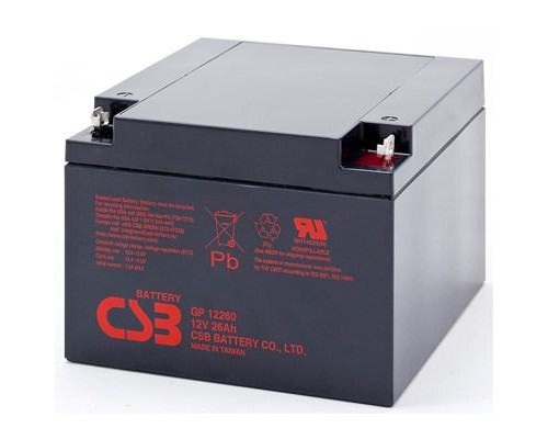 Батарея до ДБЖ CSB 12В 26 Ач (GP12260) 