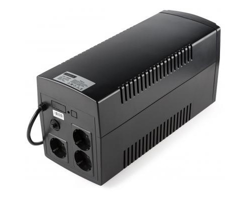Пристрій безперебійного живлення Vinga LED 1500VA plastic case (VPE-1500P)