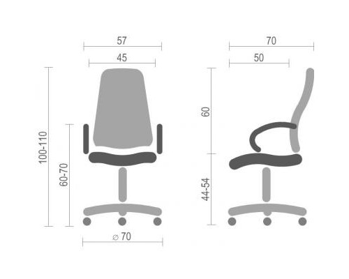 Крісло ігрове Аклас Астон W PL TILT Оранжевое (10473)
