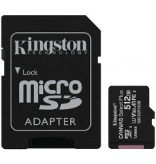 Карта пам'яті Kingston 512GB microSD class 10 A1 Canvas Select Plus (SDCS2/512GB)