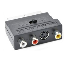Адаптер SCART/RCA/S-VIDEO Cablexpert (CCV-4415) 