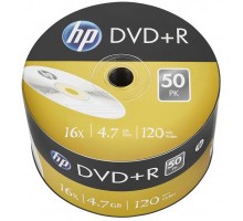 Диск DVD HP DVD+R 4.7GB 16X 50шт (69305/DRE00070-3)