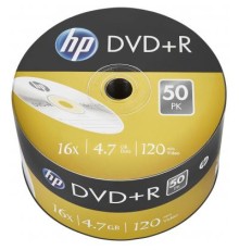 Диск DVD HP DVD+R 4.7GB 16X 50шт (69305/DRE00070-3)