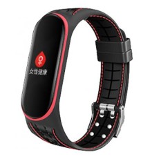 Ремінець до фітнес браслета BeCover Lattice Style для Xiaomi Mi Smart Band 5 Red (705162)