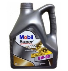 Моторна олива Mobil SUPER 3000 F-FE 5W30 4л (MB 5W30 3000 FE 4L)