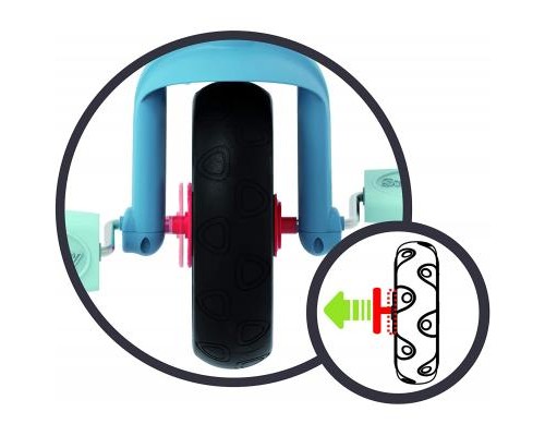 Дитячий велосипед Smoby Be Move Комфорт 3 в 1 блакитний (740414)
