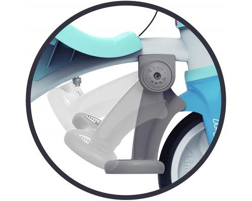 Дитячий велосипед Smoby Be Move Комфорт 3 в 1 блакитний (740414)