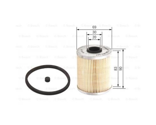 Фільтр паливний Bosch F 026 402 047