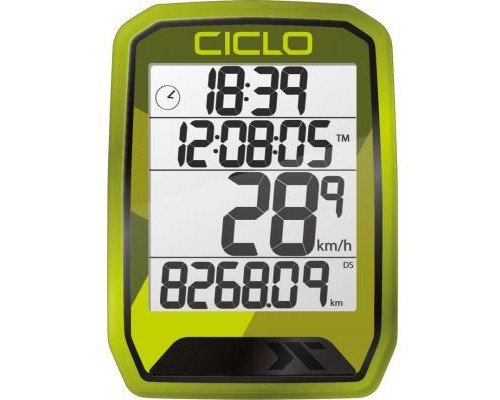 Велокомп'ютер Ciclo Protos 113 Green (10151133)