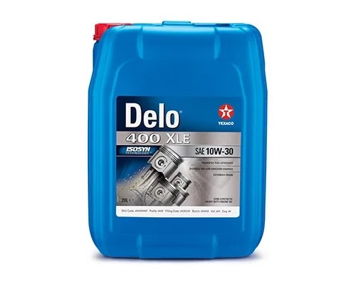 Моторна олива Texaco Delo 400 XLE 10w30 20л (7260)