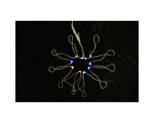 Гірлянда YES! Fun LED 10 ламп, RGB 1,1 м (801107)