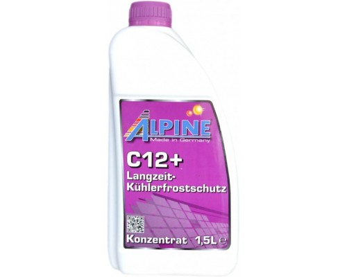 Антифриз Alpine концентрат  C12+ Langzeitkuhlerfrostschutz VW TL 774-F фіол (1205-15) 