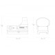 Коліматорний приціл Hawke Reflex Sight Red Dot Sight Weaver Rail с (12144)