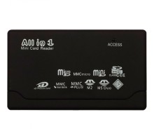 Зчитувач флеш-карт Atcom TD2031 USB 2.0 ALL IN 1 - (Memory Stick (MS) , Secure Digit (10731)