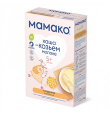 Дитяча каша MAMAKO кукурудзяна з пребіотиками на козячому молоці 200 г (4607088796434)