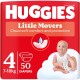 Підгузки Huggies Little Movers 4 (7-18 кг) Jumbo 50 шт (5029053567587)