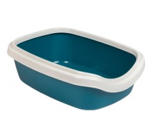 Туалет для котів Природа Comfort М (ультрамарин) (4823082417384)