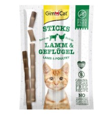 Ласощі для котів GimCat М'ясні палички ягня, курка 4 шт (4002064420523/4002064420820)