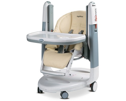 Стілець для годування Peg-Perego Tatamia Follow Me Paloma, бежевий (IH02000001BL46) Стілець для годування Peg-Perego Tatamia Follow Me Paloma, бежевий (IH02000001BL46)
