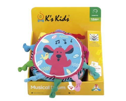 Розвиваюча іграшка K’S KIDS Барабан музичний (6627347)