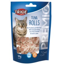 Ласощі для котів Trixie Premio Tuna Rolls тунець 50 г (4011905427324)