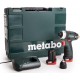 Шуруповерт Metabo PowerMaxxBS, 10.8 В, 2х2.0Аг, кейс (600080500)