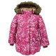 Куртка дитяча Huppa OLIVIA 17890030 фуксія з принтом 86 (4741468578484)