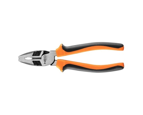 Плоскогубці Neo Tools комбіновані, 40% FS, 180 мм, CrNi (01-152)