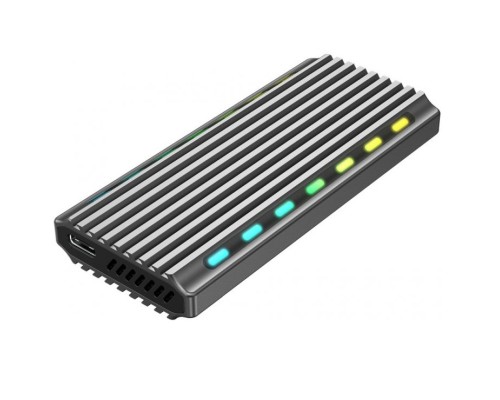 Кишеня зовнішня Gembird M.2 (NGFF), USB 3.1, black (EE2280-U3C-03)
