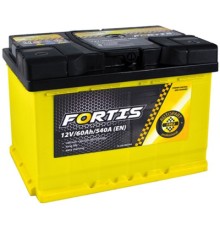 Акумулятор автомобільний FORTIS 60 Ah/12V Euro (FRT60-00)