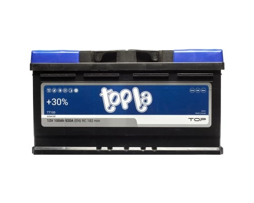Акумулятор автомобільний Topla 100 Ah/12V TOP Euro (118 800)