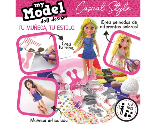 Лялька Educa My Model Doll Design Casual (6425296)