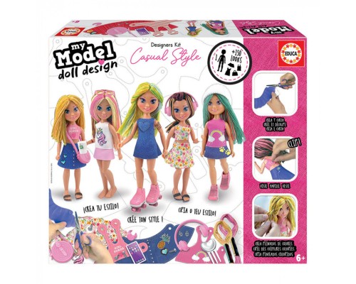 Лялька Educa My Model Doll Design Casual (6425296)