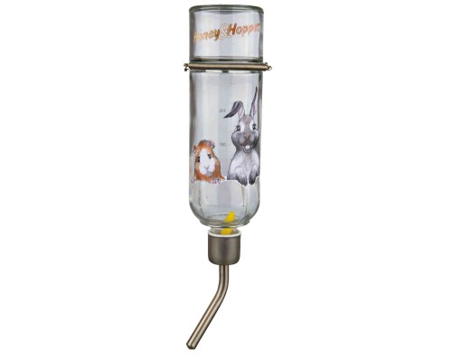 Поїлка для гризунів Trixie Honey & Hopper 500 мл (скло) (4011905604473)